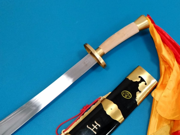 Tai Chi BROAD Sword - Stainless Steel Longquan (Children Size) - Image 3